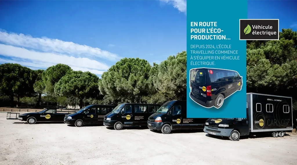 Flotte de véhicules électriques Carlogy en route pour l'éco-production.